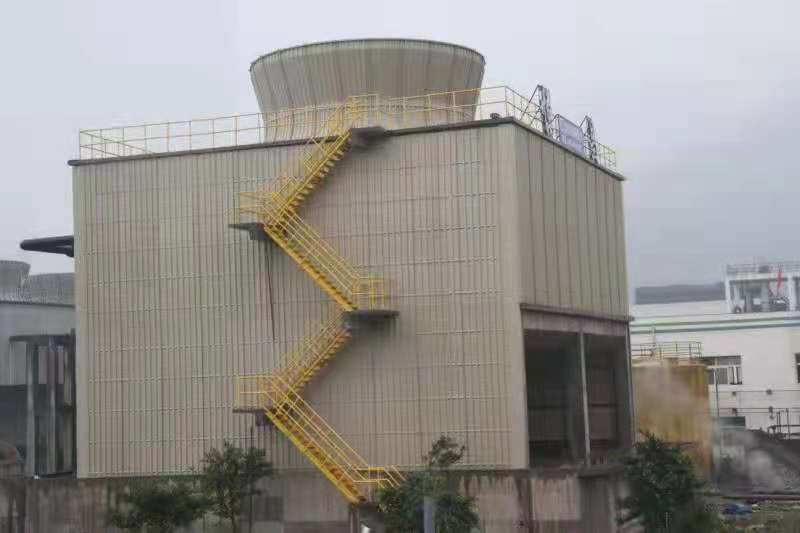 重庆天原化工厂混泥土冷却塔案例